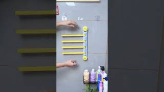 Say Goodbye to Smelly Towels  PunchFree Rotating Towel Rack for Bathroom Freshness [upl. by Ikuy431]