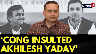 BJP Vs Congress  BJPs Amit Malviya Took A Potshot At The Congress  Akhilesh Yadav  News18 [upl. by Bandur123]