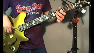 Gerry amp The Pacemakers  Ferry Cross The Mersey  Bass Cover [upl. by Lavud834]