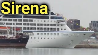 Oceania Cruises Sirena Cruise Ship 22nd April 2024 [upl. by Ttenrag]