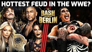 MATCH REVIEW Rhea Ripley amp Damian Priest vs Dominik Mysterio amp Liv Morgan  WWE Bash in Berlin [upl. by Rayham]