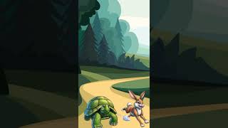 खरगोश और कछुआ Hindi Kahaniya  Rabbit and Tortoise 3D Hindi Stories for Kids rabbit [upl. by Hastie]