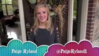 Paige HylandOfficial YouTube PROMO [upl. by Bloom393]