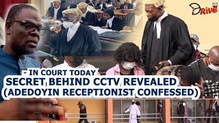 RAHMON ADEDOYIN RECEPTIONIST CONFESSED ON THE CHANGING OF TIMOTHY ADEGOKE RECEIPT AND THE CCTV [upl. by Peterman]