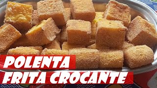 POLENTA FRITA CROCANTE [upl. by Maje187]