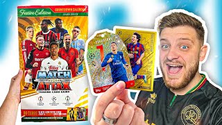 NEW FESTIVE EDITION MATCH ATTAX COUNTDOWN CALENDAR OPENING Messi Gold Edge Edition [upl. by Bowra912]