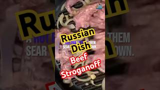 Russian Delicacy  Beef Stroganoff 🐄🍖🥹 shorts shortsfeed beef [upl. by Carlile]