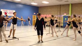 Lisa Ebeyer Master Ballet Class [upl. by Aiak]