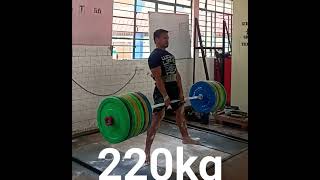 Deadlift 220kg [upl. by Weiner]