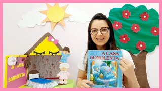 A Casa Sonolenta  História Infantil [upl. by Chiaki]