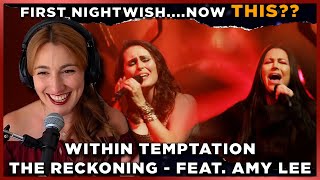 What a stunning duo Vocal Coachs first time hearing Within Temptation [upl. by Narad442]