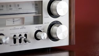 Receiver Technics SA500 [upl. by Nnylatsyrc]