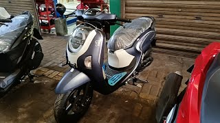 NEW SCOOPY 2025 FASHION BIRU PUTIH SCOOPY2025 [upl. by Drarig301]