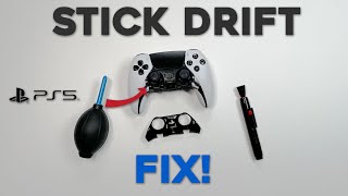 PS5 DualSense Edge  Stick Drift Fix  GUARANTEED [upl. by Lekzehcey]