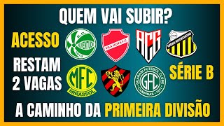 SÉRIE B  O que cada TIME tem que fazer para SUBIR [upl. by Irep]