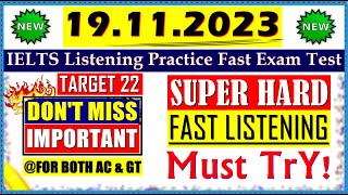 IELTS LISTENING PRACTICE TEST 2023 WITH ANSWERS  19112023 [upl. by Magas]