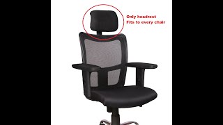 HEADREST CHAIR EXTENSION ADJUSTABLE HEADREST [upl. by Khalil12]