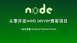 79 博客项目之日志  readline演示 —— Nodejs 从零开发个人博客项目 [upl. by Rosenblatt]