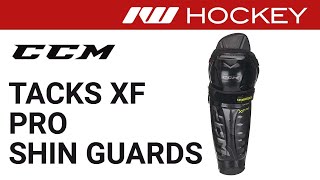 CCM Tacks XF Pro Shin Guard Review [upl. by Baskett885]