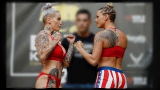 Awesome Womens Fight BKFC 2 Bec Rawlings vs Britain Hart [upl. by Rossuck]