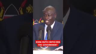 GACHAGUA  EVEN RUTO DID IT LEAVE ME ALONE [upl. by Akinyt]