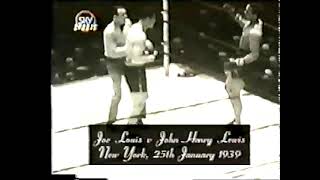 Joe Louis vs John Henry Lewis Full Fight [upl. by Eiryt508]