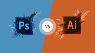 Adobe Photoshop vs Illustrator Which Design Software is Best 👍 photoshop [upl. by Ekud730]