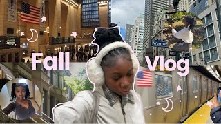 FALL VLOG 🍂 billie concert apple picking dance class  more [upl. by Rockafellow]