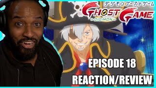 OUT OF NOWHERE Digimon Ghost Game Episode 18 ReactionReview [upl. by Fariss]