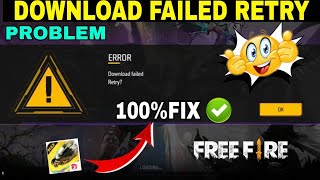 Free Fire Download Failed Retry Problem  How To Solve Free Fire Max Loading Problem [upl. by Yung]