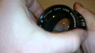 Taking apart a Wollensak 209mm lens [upl. by Neit856]