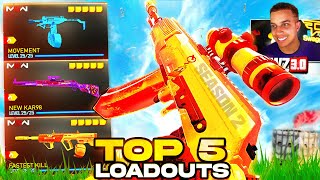 TOP 5 NEW META LOADOUTS in Warzone Season 2 Best Class Setups [upl. by Stetson]