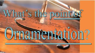 Ornamentation on the fiddle Whats the Point [upl. by Wagstaff182]