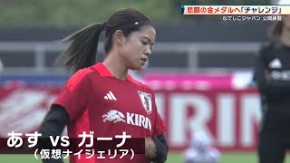 【女子サッカー】なでしこジャパン 五輪前国内最後の強化試合で仮想ナイジェリア・ガーナと対戦！ [upl. by Meggs]