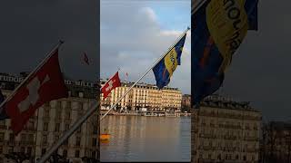 The Tchoukball Geneva Indoors were finally present on the pont du MontBlanc for their 25th edition [upl. by Catha]