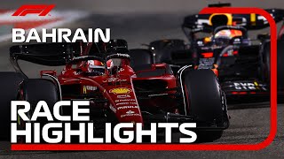 Race Highlights  2022 Bahrain Grand Prix [upl. by Healion]