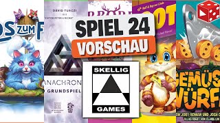 SPIEL 24 Vorschau Das sind die Neuheiten von SKELLIG GAMES [upl. by Colbert]