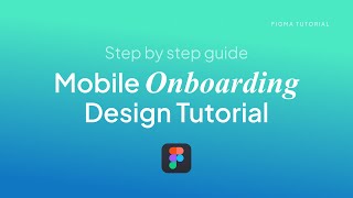 How to create a simple amp easy Onboarding Design with Figma featuring StorySet Plugin [upl. by Ecadnarb]