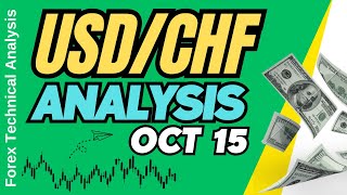 USD CHF Technical Analysis for October 15 2024 [upl. by Cates]