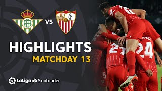 Resumen de Real Betis vs Sevilla FC 02 [upl. by Aleafar]