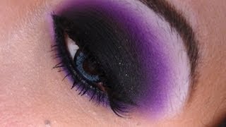 Tutorial De Maquillaje Maquillaje De Ojos Morado  JuanCarlos960 [upl. by Edahs]