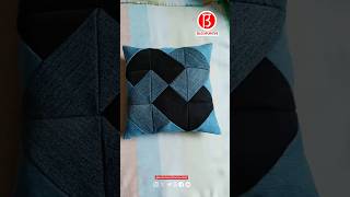 Renovation Old Jeans into Patchwork Pillow [upl. by Macintyre]