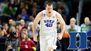 Marshall Plumlee Sheds Mask Leads Duke To NCAA Tournament Win [upl. by Nitsir]