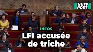 De la triche pendant les votes à l’Assemblée nationale La France insoumise dément images à l’appui [upl. by Eldrida]