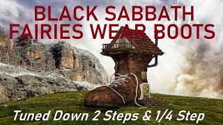 Black Sabbath  Fairies Wear Boots  Tune Down 2 amp 14 Steps C Tuning [upl. by Gnos179]