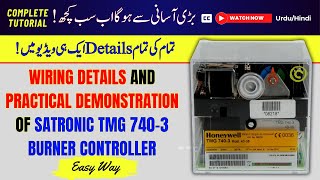 Wiring Details and Practical Demo of Honeywell TMG 7403 Burner Controller  Facilitators Plus [upl. by Cathleen286]