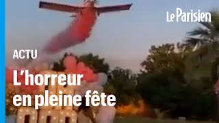 Mexique  crash dun petit avion lors dune « gender reveal » le pilote décède [upl. by Saundra662]