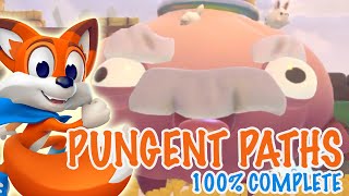 quotPungent Pathsquot 100 Complete  New Super Luckys Tale [upl. by Ulphiah]