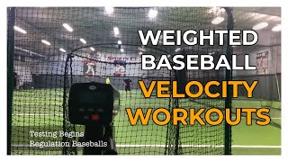 Weighted Baseball Velocity Workouts  103 MPH  Driveline Baseball [upl. by Lairea]