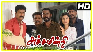 Achamindri Movie Climax  Saranya  Samuthirakani  Vijay Vasanth  Srushti [upl. by Halullat]